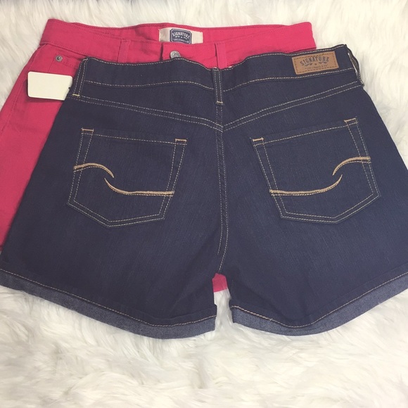 🎉Levi’s Signature Short Lot Of 2 Size 6 - Picture 4 of 5